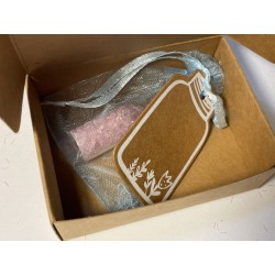 Emozioni di Quarzo Rosa: Boccetta dei Desideri Amore e Serenità