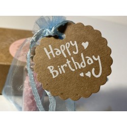 Boccetta dei Desideri "Birthday Wish" - Quarzo Rosa e Polvere di Stelle
