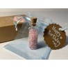 Boccetta dei Desideri "Birthday Wish" - Quarzo Rosa e Polvere di Stelle