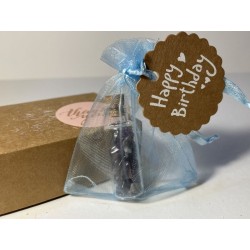 Boccetta dei Desideri "Birthday Sparkle" - Ametista e Polvere di Stelle