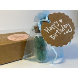 Wish Bottle Green Aventurine Crystals Prosperity Luck Optimism Happy Birthday