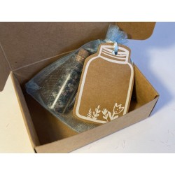 Boccetta dei Desideri "Arcobaleno" - Tormalina Multicolore e Polvere di Stelle