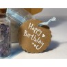 Boccetta dei Desideri "Birthday Sparkle" - Ametista e Polvere di Stelle