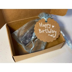 Boccetta dei Desideri "Birthday Sparkle" - Ametista e Polvere di Stelle