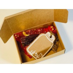 Boccetta dei Desideri Ossidiana Nera Cristalli Protezione e Consapevolezza