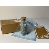 "Light up your Dreams" Wish Bottle | Natural Amazonite Crystals