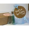 "Soffio di Fortuna" Wish Bottle with Green Aventurine and Birthday Gift Kit
