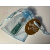 "Soffio di Fortuna" Wish Bottle with Green Aventurine and Birthday Gift Kit