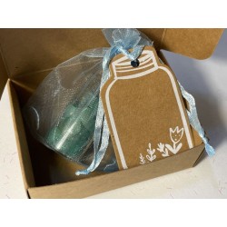 Wish Bottle "Raggio di Fortuna" with Green Aventurine and Gift Kit