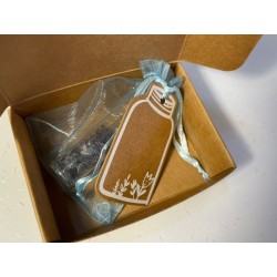 Boccetta dei Desideri "Sussurro di Ametista" con Cristalli Naturali e Kit Regalo