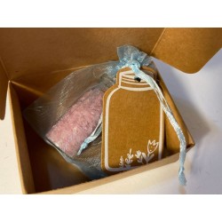 Rose Quartz Mini Bottle of Wishes Crystals Love and Tranquility