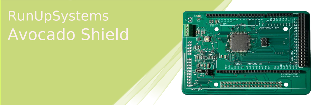 Avocado scheda elettronica Shield per Odroid C1+ e Raspberry Pi 3/4